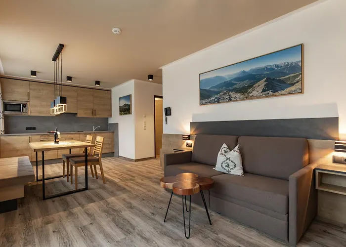 Das Aparthotel Olympia Tirol Mosern (Telfs)